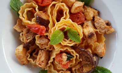 pasta pesce spada e melanzane