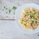 Ricetta veloce delle tagliatelle al salmone