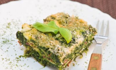 Sformato di spinaci con besciamella