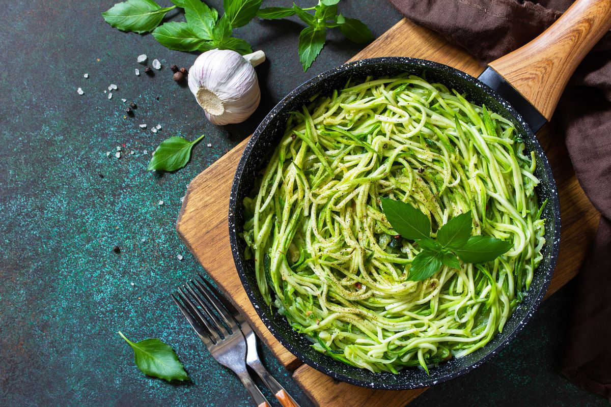 Spaghetti Di Zucchini Con Avocado Al Profumo Di Limone Gustoblog