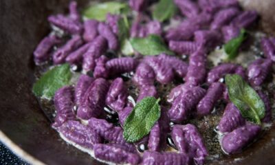 gnocchi di patate viola