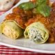 Cannelloni di crespelle con ricotta e spinaci