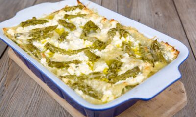 lasagne asparagi e burrata