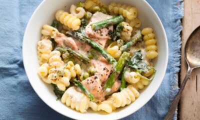 Pasta asparagi e salmone con il Bimby