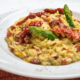 Risotto asparagi e pancetta