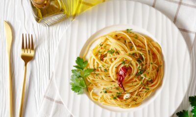 Spaghetti con colatura di alici