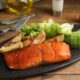 salmone in friggitrice ad aria