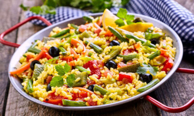 Paella vegetariana