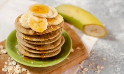 Pancake proteici banana