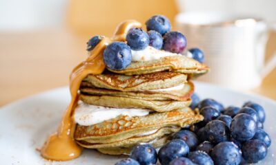 Pancake proteici allo yogurt greco