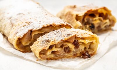 Strudel di mele di pasta sfoglia