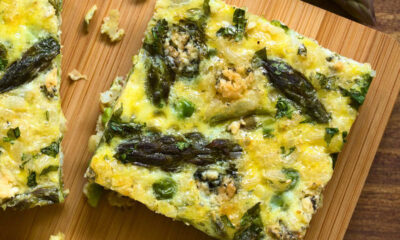 Frittata di asparagi al forno