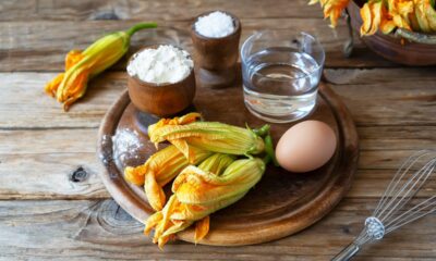 pastella per fiori di zucca