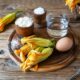 pastella per fiori di zucca