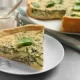 Torta salata con ricotta e spinaci in friggitrice ad aria