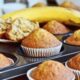 Muffin alla banana in friggitrice ad aria