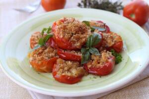 Pomodori gratinati veloci e senza glutine: la ricetta facile!
