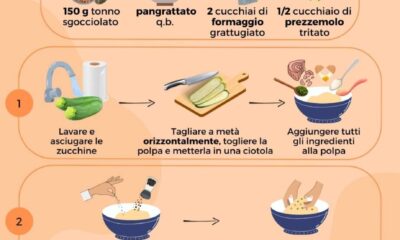 Quanto sono buone le zucchine ripiene di tonno in friggitrice ad aria