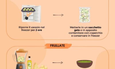 Come conservare le zucchine per l'inverno? Basta congelarle (sia cotte e crude!)