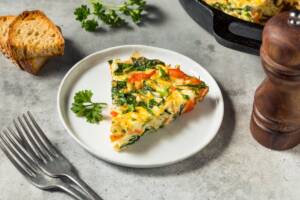 Frittata di peperoni