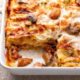 Lasagne salsiccia e funghi, un primo piatto rustico