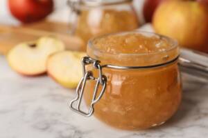 Marmellata di mele senza zucchero, perfetta per colazione