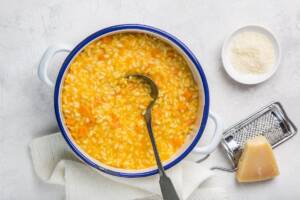 Risotto alla zucca con il Bimby: un primo piatto facile e veloce