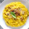 Risotto funghi e zafferano, un primo piatto autunnale