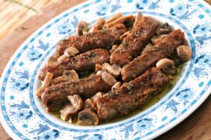 Salsiccia e funghi: un secondo piatto amato da tutti!