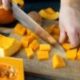 Crema di zucca al profumo di zenzero con cuore di gorgonzola DOP