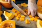 Crema di zucca al profumo di zenzero con cuore di gorgonzola DOP